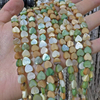 Corte natural en forma de luna de nácar para diseño de collar, fabricación de piezas coloridas de diseño de estrella de concha, piezas bonitas para pulsera 