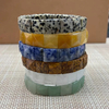 Pulsera de nácar Natural con diseño de ágata para mujer, joyería con forma cuadrada de corte facial, collar de moda con piedra de malaquita 