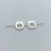 Corte de forma de animal de nácar Natural para joyería, diseño de cadena, diseño de gato, pulsera, fabricación de cosas pequeñas, joyería para mujer 