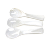Tenedor de diseño de cuchara de nácar Natural para mujer, joyería de concha blanca, forma de plato hecho a mano, diseño de belleza DIY 