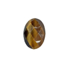 Cabujón ovalado de nácar Natural para mujer, anillos con incrustaciones de ojos de tigre, collar para hacer frijoles pequeños, diseño de joyería 