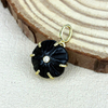 Colgante de flor de nácar Natural, diseño de piedra Aventurina, cabujón, incrustaciones de joyería, ágata verde, fabricación de joyas coloridas para mujer 
