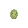 Diseño de camafeo de nácar Natural para colgante de cara de mujer, corte en relieve de gran tamaño, joyería colorida, forma ovalada de concha blanca 