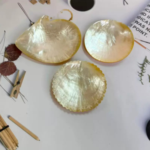 Corte en forma de plato de nácar natural para ensalada de dama usando un diseño de tazón, plato de frutas, fabricación de belleza, diseño de joyería colorido