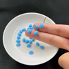 Pendientes pequeños de cabujón de nácar Natural, diseño de incrustaciones para mujer, joyería con diseño de anillos de cara lisa de color turquesa 