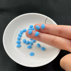 Pendientes pequeños de cabujón de nácar Natural, diseño de incrustaciones para mujer, joyería con diseño de anillos de cara lisa de color turquesa 