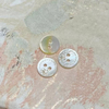 Corte con forma de botón de nácar Natural para hacer ropa, diseño de imagen de frijoles pequeños, joyería para mujer con diseño de animales 