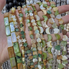 Corte natural en forma de luna de nácar para diseño de collar, fabricación de piezas coloridas de diseño de estrella de concha, piezas bonitas para pulsera 