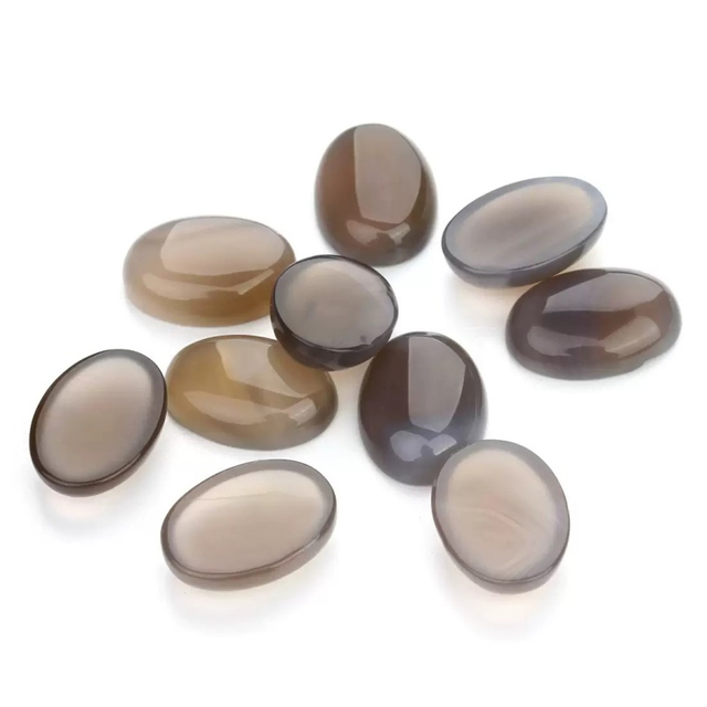 Corte de granos ovalados de nácar Natural para pendientes, joyería para mujer, incrustaciones, material de ágata, anillos de lapislázuli, diseño de cabujón 