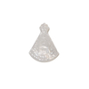 Diseño de Jesús de nácar Natural, corte de frijoles pequeños, imagen de Guadalupe para hacer joyas, piezas de collar, cabujón carmo