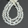 Collar con forma de gota de nácar Natural, gota redonda, pequeños frijoles, concha blanca para mujer, fabricación de pulseras, joyería de moda