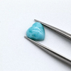 Cabujón de corazón pequeño de nácar Natural para diseño de pendientes, joyería de piedra azul, incrustaciones de frijoles, collar, forma de estrella, cosas cortadas 