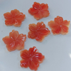 Diseño de collar de corte de flor de concha de color naranja de nácar Natural, fabricación de piezas de cuentas de joyería para mujer, diseño de pulsera