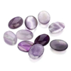Corte de granos ovalados de nácar Natural para pendientes, joyería para mujer, incrustaciones, material de ágata, anillos de lapislázuli, diseño de cabujón 