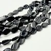 Forma ovalada de nácar Natural, forma libre de onxy para mujer, fabricación de collares, diseño DIY, piezas pequeñas, diseño de cadena negro