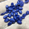 Corte de forma ovalada de nácar Natural para pendientes, diseño de joyería para mujer, piedra azul, diseño de cabujón, piedra lunar 