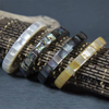Pulsera de nácar Natural con diseño de concha de abulón para mujer, fabricación de joyas, diseño de collar, piedra colorida, pulsera DIY a la moda 