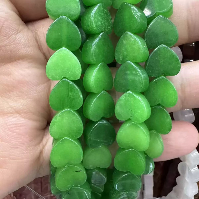 Madreperla Natural en forma de corazón, corte de piedra colorida para collar de mujer, diseño de cosas bonitas para niña, fabricación de joyas, pulsera 