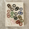 Anillos de nácar Natural, joyería de corte, diseño de collar para mujer, ágata, piedra verde, lapislázuli, joyería colorida, diseño de moda onxy