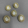 Colgante de Virgen Natural con diseño de María para mujer, joyería de moda, tallado en relieve de Guadalupe 