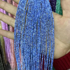 Collar con forma de bola de nácar Natural, diseño de joyería, cuentas coloridas DIY, cadena de diseño de pulsera de tamaño pequeño 