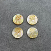 Iconos de corte de forma ovalada de nácar Natural, colgante con imagen de cara de mujer, piezas de incrustación de camafeo de concha blanca, diseño de collar
