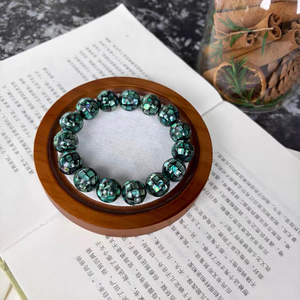 Pulsera de bola de concha de abulón de nácar Natural para mujer, fabricación de joyas, collar de cuentas, diseño de moda, corte redondo 
