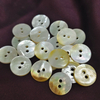 Diseño de botón de nácar Natural para la fabricación de joyas, diseño de pendiente de cabujón de concha blanca redonda, forma cuadrada lateral lisa 