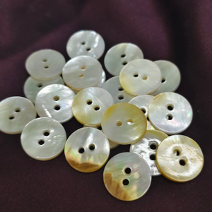 Diseño de botón de nácar Natural para la fabricación de joyas, diseño de pendiente de cabujón de concha blanca redonda, forma cuadrada lateral lisa 