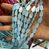 Collar con forma de estrella de concha azul Natural para mujer, diseño de cadena de corazón pequeño, pulsera, diseño de trébol DIY