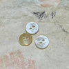 Corte con forma de botón de nácar Natural para hacer ropa, diseño de imagen de frijoles pequeños, joyería para mujer con diseño de animales 