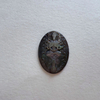 Colgante de forma ovalada de nácar Natural para mujer, corte de imagen, fabricación de incrustaciones de joyería, diseño de concha negra, iconos de frijoles de cabujón