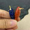 Natural Madreperla redonda forma de disco corte ágata roja para incrustaciones de anillos haciendo joyas de mujer usando frijoles pequeños cabujón onxy 