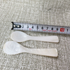 Tenedor de diseño de cuchara de nácar Natural para mujer, joyería de concha blanca, forma de plato hecho a mano, diseño de belleza DIY 