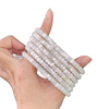 Pulsera de nácar Natural, cuentas pequeñas de concha blanca, joyería hecha a mano, diseño DIY para mujer, collar, concha de diseño de moda